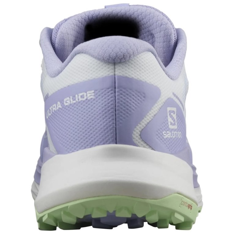 Lavender / White Salomon Ultra Glide Women's Trail Running Shoes | PH 27319N